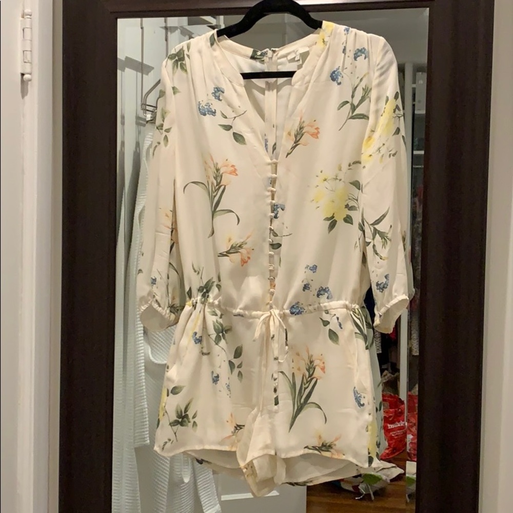 Joie cream and floral romper